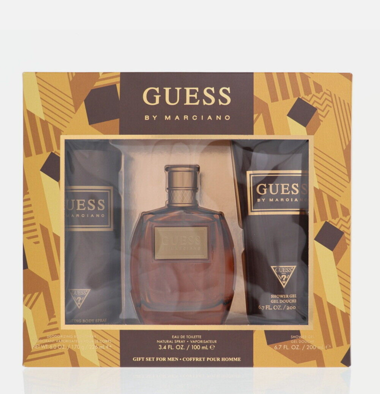 Guess Marciano Eau De Toilette 3 Pcs Gift Set For Men