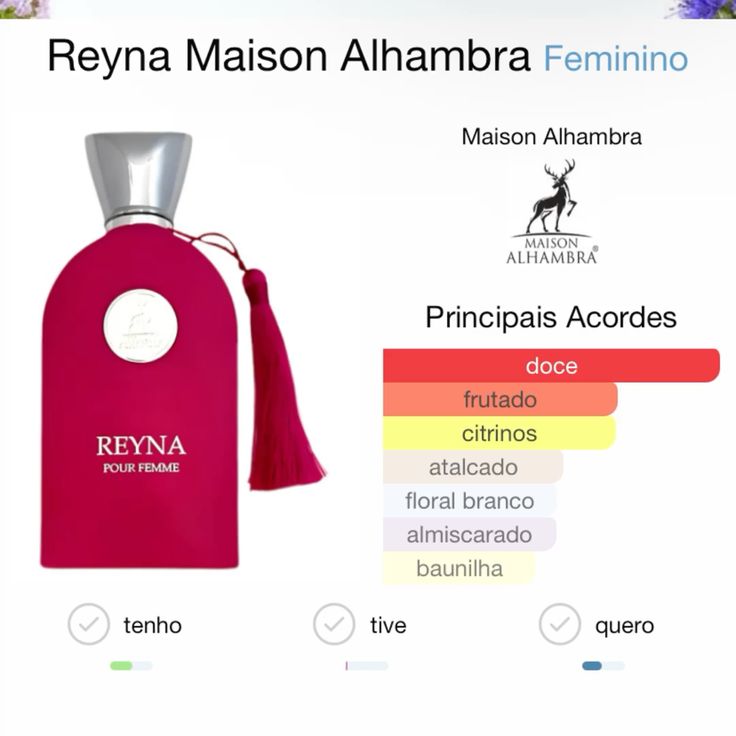 Maison Alhambra Reyna Eau De Parfum