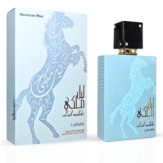 Lattafa lail Maleki Moroccan Blue Eau De Parfum