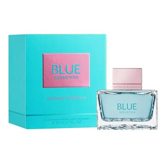 Antonio Banderas Blue Seduction Eau De Toilette 2.7oz
