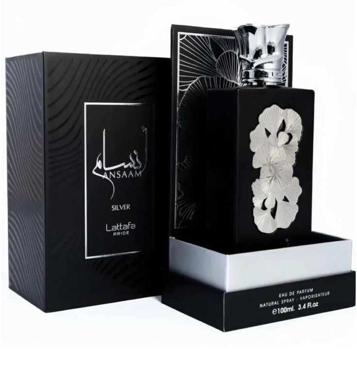 Lattafa Pride Ansaam Silver Eau De Parfum Spray