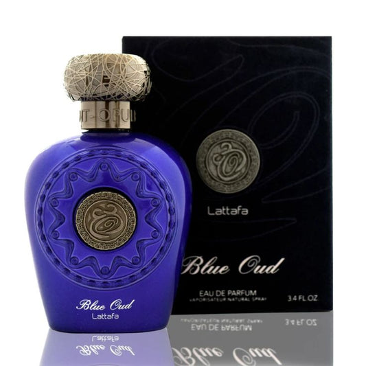 Lattafa Blue Oud Eau De Parfum Spray