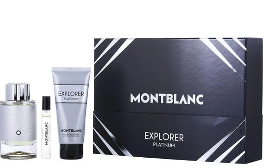 Mont Blanc Explorer Platinum Set