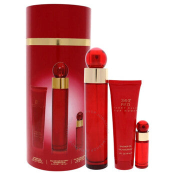 360 Red by for Women 3 Pc Gift Set