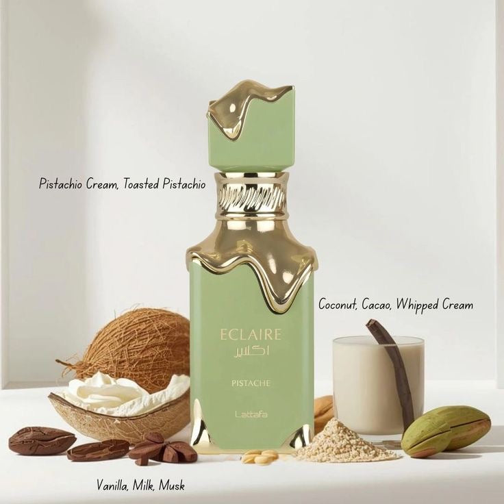 Lattafa Eclaire Pistache Eau De Parfum