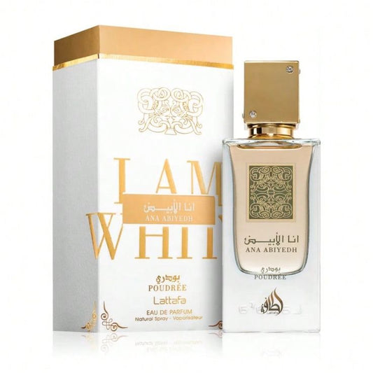 Lattafa Ana Abiyedh Poudree Eau De Parfum Spray